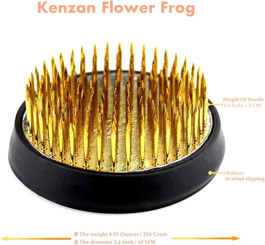Amazon.com: SVY Japanese Kenzan Ikebana Flower Arranger, Kenzan