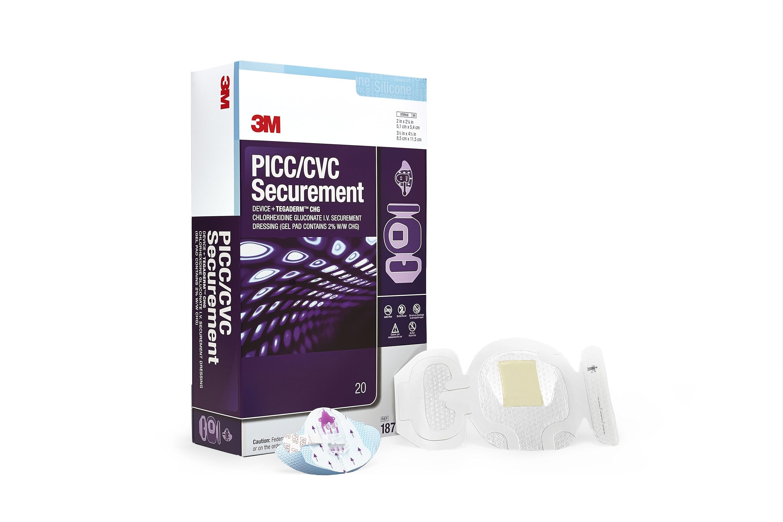 Amazon.com: 3M PICC/CVC Secur Device + 3M Tegaderm CHG I.V. Secur Dressing, 1877-2100, 3 1/2 x 4 1/2 in, 20/CAR, 4 CAR/CS, 80/CS : Industrial & Scientific Amazon.com: 3M PICC/CVC Secur Device + 3M Tegaderm CHG I.V. Secur Dressing, 1877-2100, 3 1/2 x 4 1/2 in, 20/CAR, 4 CAR/CS, 80/CS : Industrial & Scientific