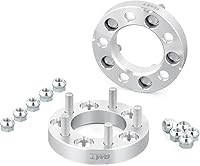 Orion Motor Tech 5x4.5 1-Inch Wheel Spacers for Jeep Wrangler TJ YJ, Grand Cherokee, Ford Explorer Mustang - Hubcentric 82.5mm Set of 2