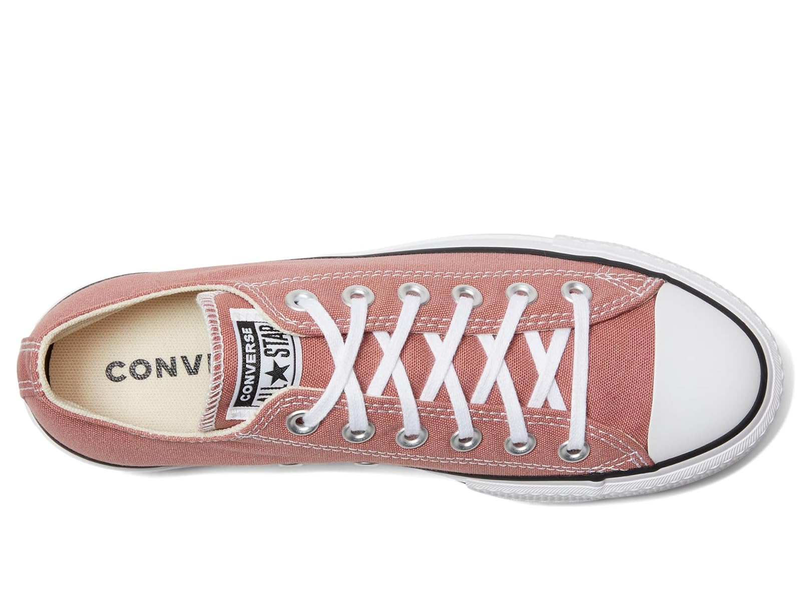 Woman's Shoes Converse Chuck Taylor All Star Low-Top Lift Platform Sneaker - Picture 10 of 29