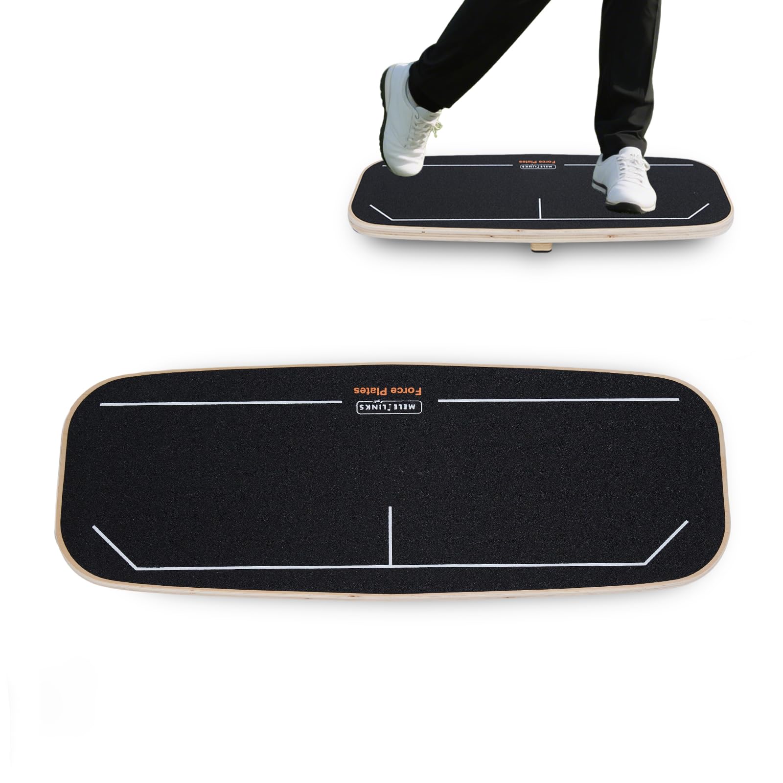 Golf Pressure Plate Golf Weight Shift Board Teaching Tool for Club Practice Drills Golf Swing Trainer Improve Balance