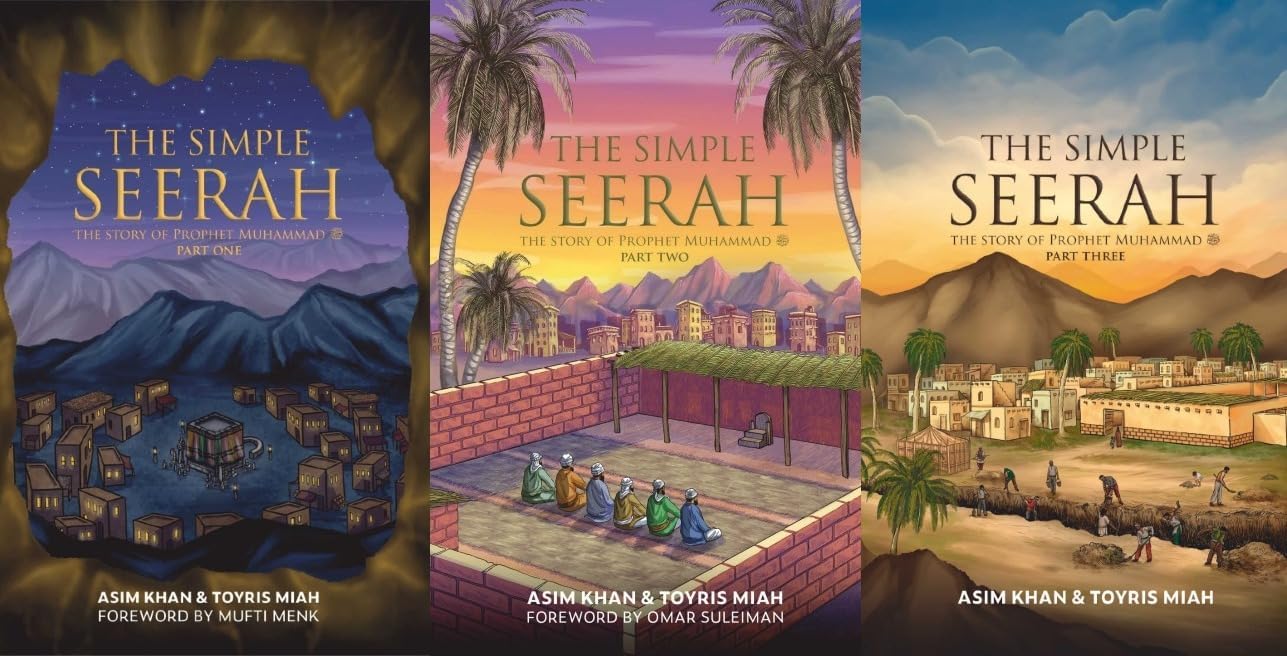 The Simple Seerah: The Story of Prophet Muhammad, Parts 1-3, Complete Set