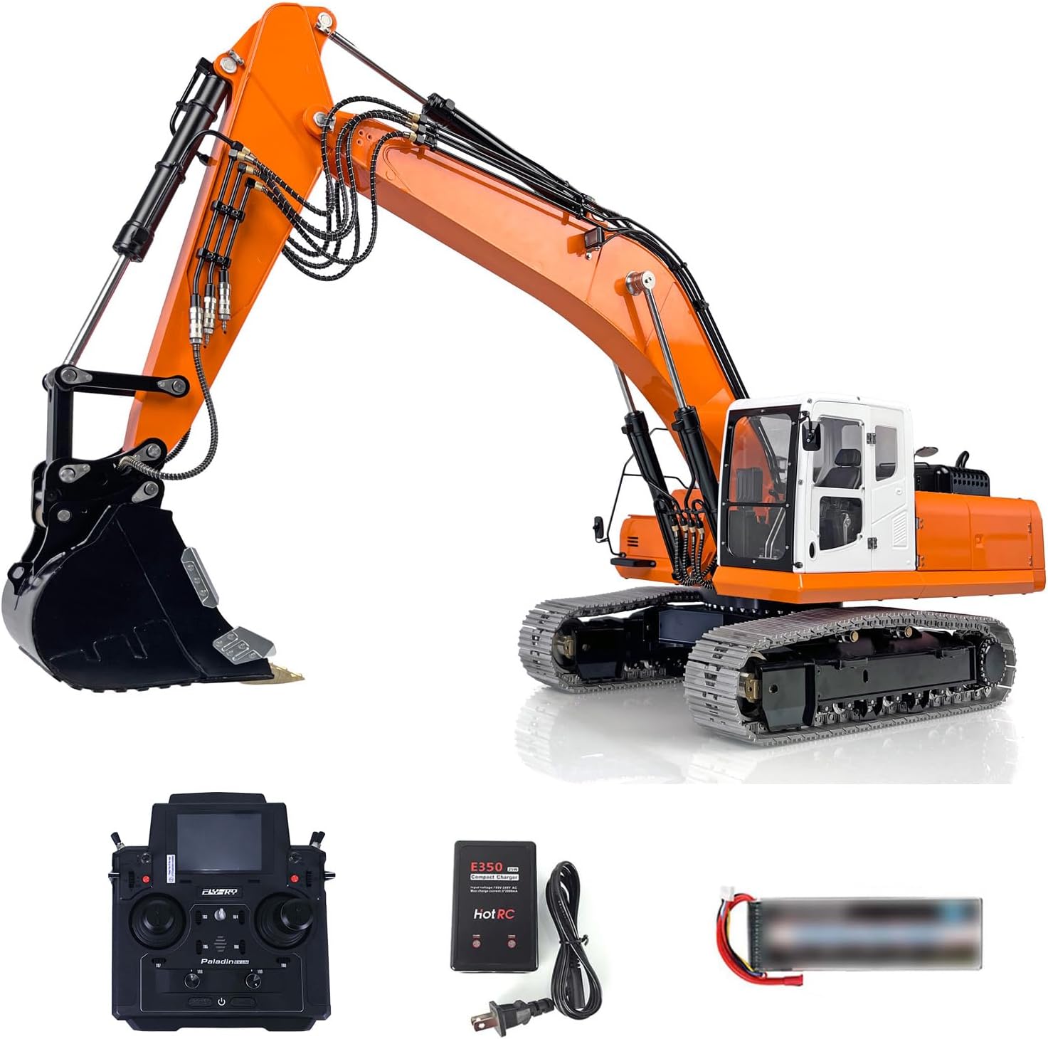 LESU PC360 1/14 RC Hydraulic Excavator RTR Metal PL18 Remote Control