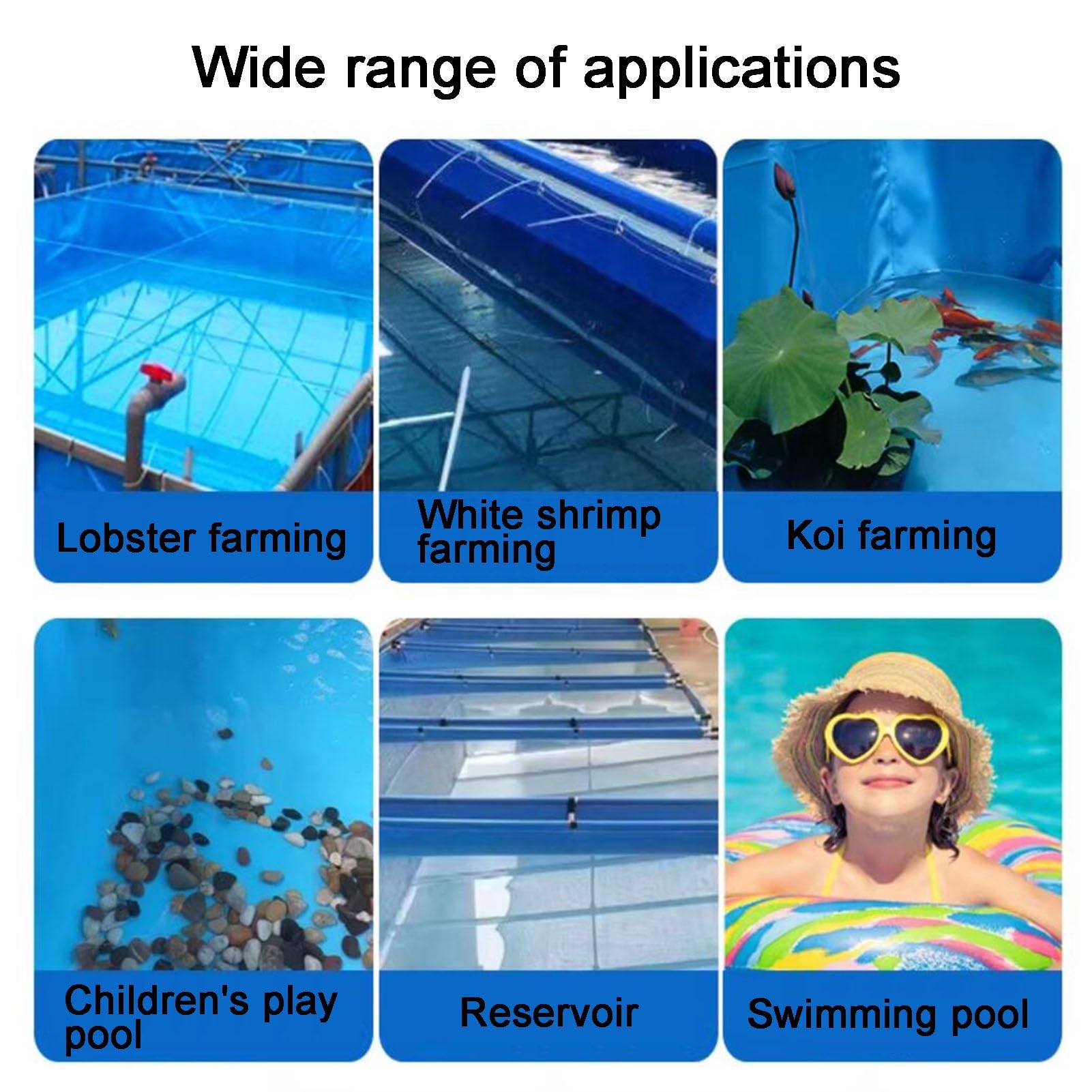Laghetto Rotondo Pieghevole per Pesci, in PVC Spesso 0,9 mm con valvola di Scarico, Vasca d'Acqua Portatile e Pieghevole per Animali Domestici, Giardino, Allevamento di Koi, Facile da montar