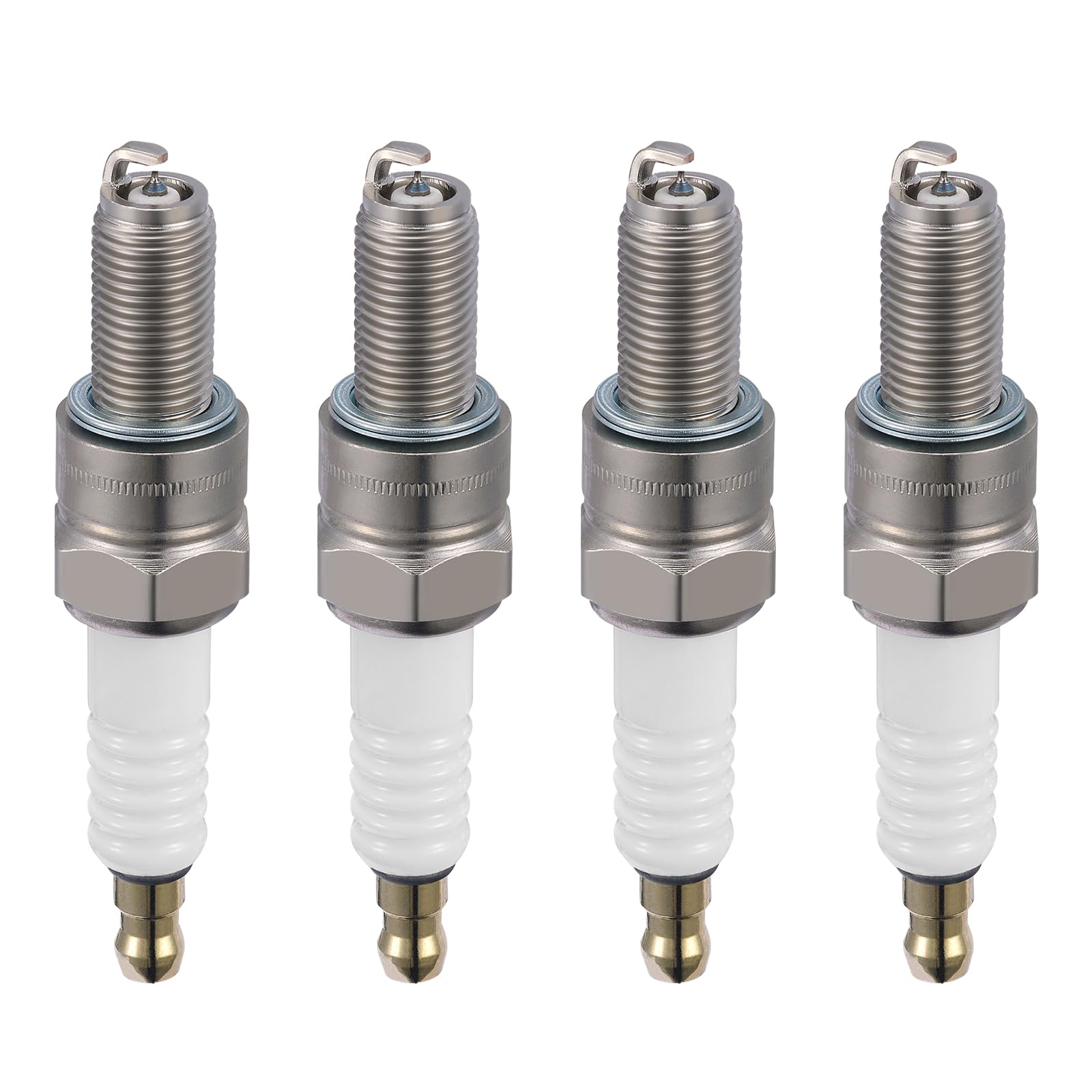 CR8EIX Iridium Spark Plugs 4 Pack - Compatible with Ferrari F355 Berlinetta 1994 1995 1996, 3.5L V8 Engine - Replaces 4218 Spark Plug 4 CR8EIX