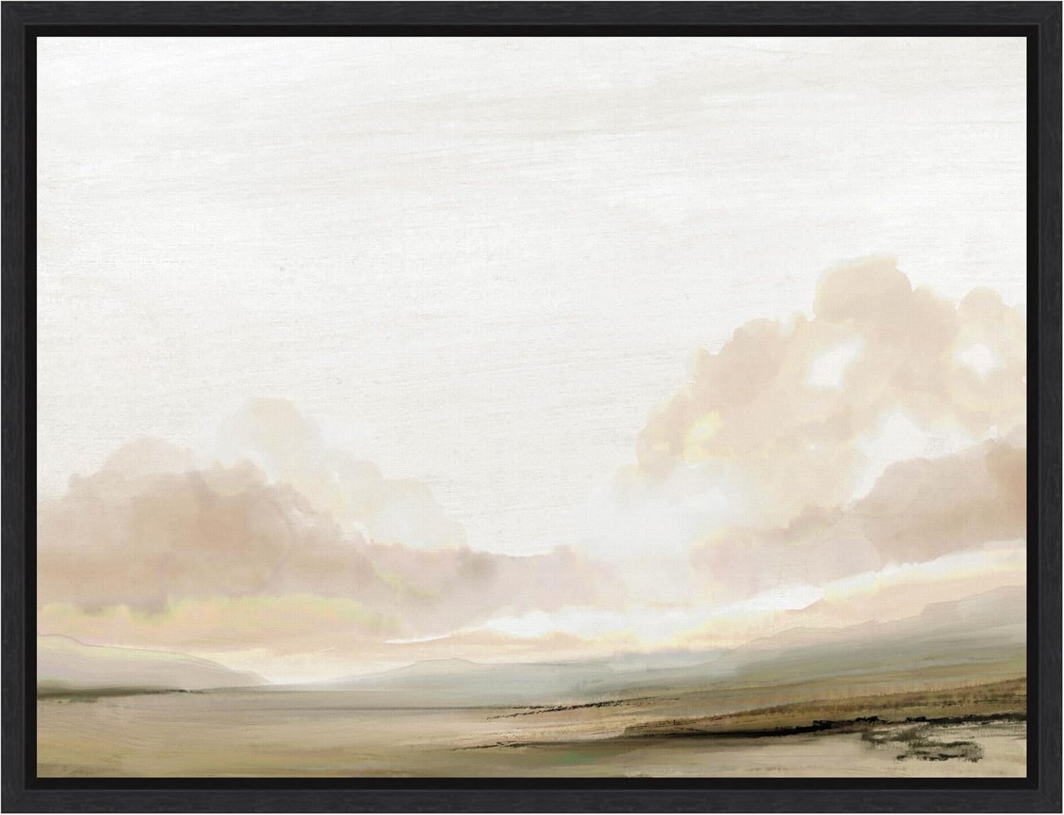 Amanti Art Framed Canvas Wall Art 32x42 Southern Landscape by Dan Hobday, Framed Wall Art Canvas, Landscapes Artwork, Traditional Decor, Oversize Poster Painting for Living Room, Bedroom, Bathroom