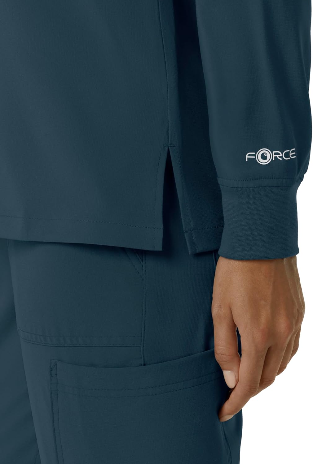 Carhartt Womens Women's Crewneck Long-Sleeve Scrub Top - Image 12