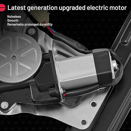 Vista 174 de BDFHYK 741-645 Elevalunas eléctrico con motor para automóvil delantero derecho del pasajero para Chevy Silverado, Tahoe, Suburban, Avalanche