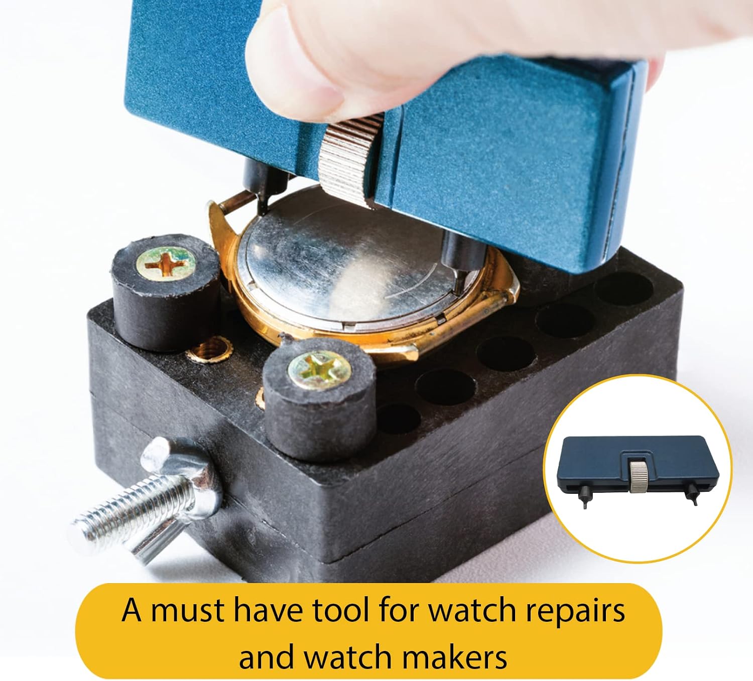 Gadgetime USA Watch Back Opener & Remover Tool - Watch Repair Tool Set - Watch Base Remover - Watch Cover, Case Opener - Watch Repair Accessories