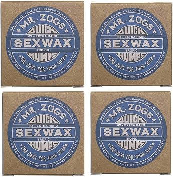 SEX WAX Sex Wax, Surfboard Wax, Surfboard Wax, Anti-Slip, TROPICAL Summer