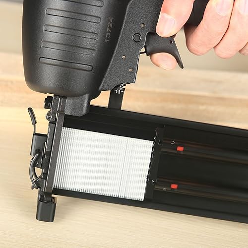 Miniatura 4 de Clavadora neumática de acabado recto de calibre 16 HT64SP