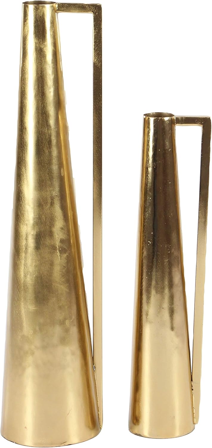 Flаѕh Dеаlѕ - 60% оƒƒ Deco 79 57420 Metal Vase, Gold