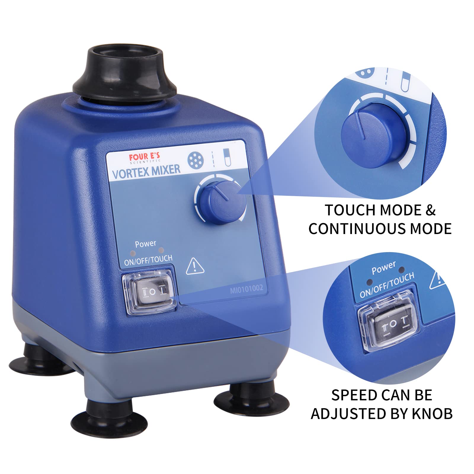 Buy Vortex Mixer, Four E's Scientific Lab Vortex Shaker, 03000rpm