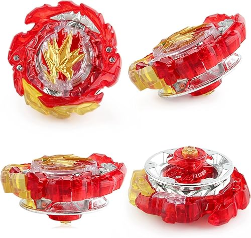 Miniatura 49 de Metal Fusion Games Blade Toy Set Sparking Launcher Grip Bey Battling Top Burst Booster B-122 Starter Geist Fafnir.8'.Ab Left Right Launcher