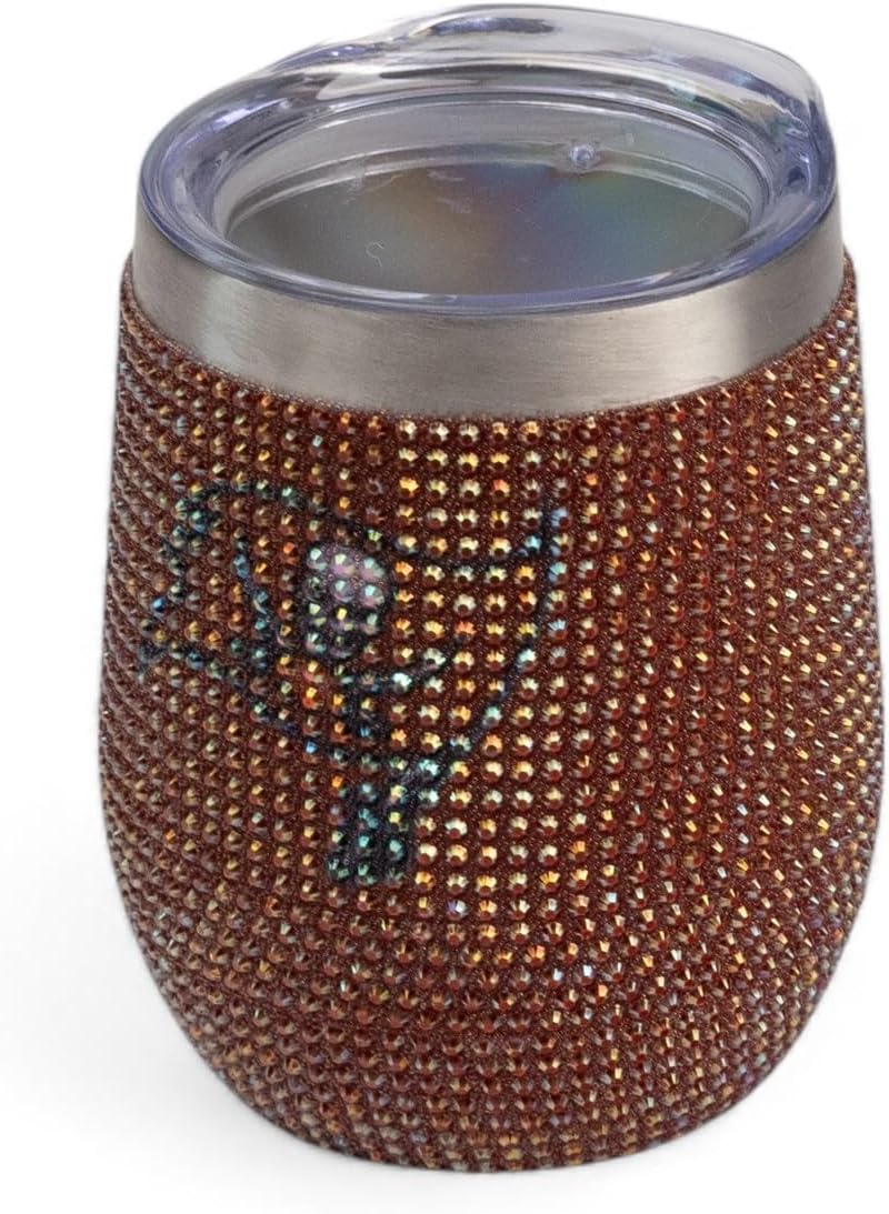 The Memory Company Officially Licensed NFL - 2-Pack Home/Away Leopard SS Stemless Wine Tumblers - Image 3