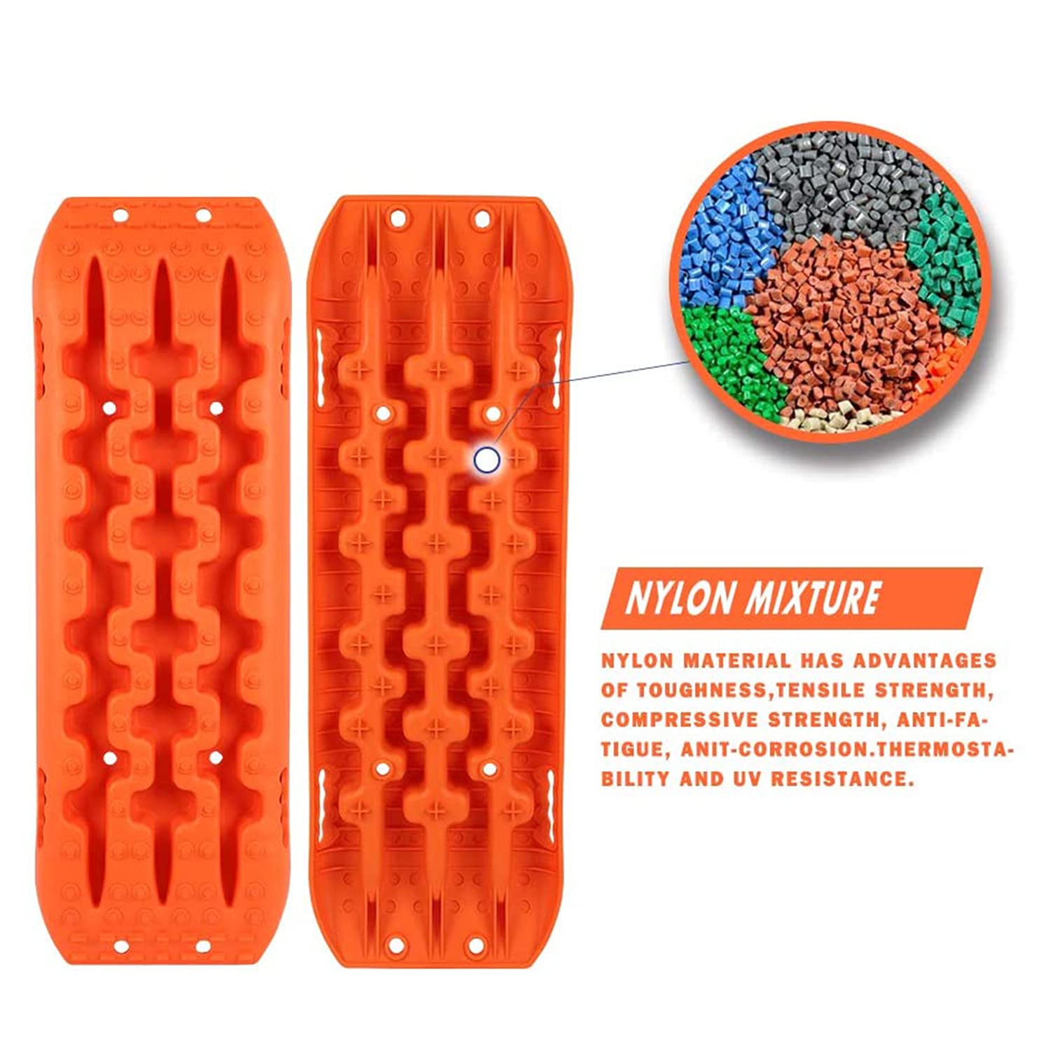 2 X Bergungsspuren 4x4 Reifengriffmatten Schneeschlamm Eissand Offroad