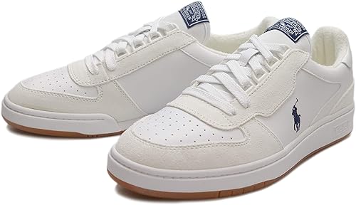 Amazon ポロラルフローレン Rd03 スニーカー メンズ ホワイト Us8 5 27 0cm Polo Ralph Lauren ポロラルフローレン シューズ バッグ