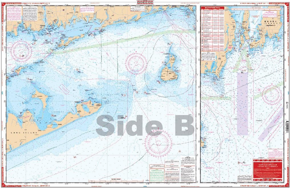 Standard Navigation, 27 Stratford Shoal to Newport Rhode Island