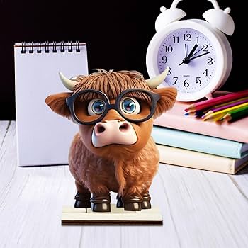 高land牛の置物セット 3色 高land牛の置物セット 3色