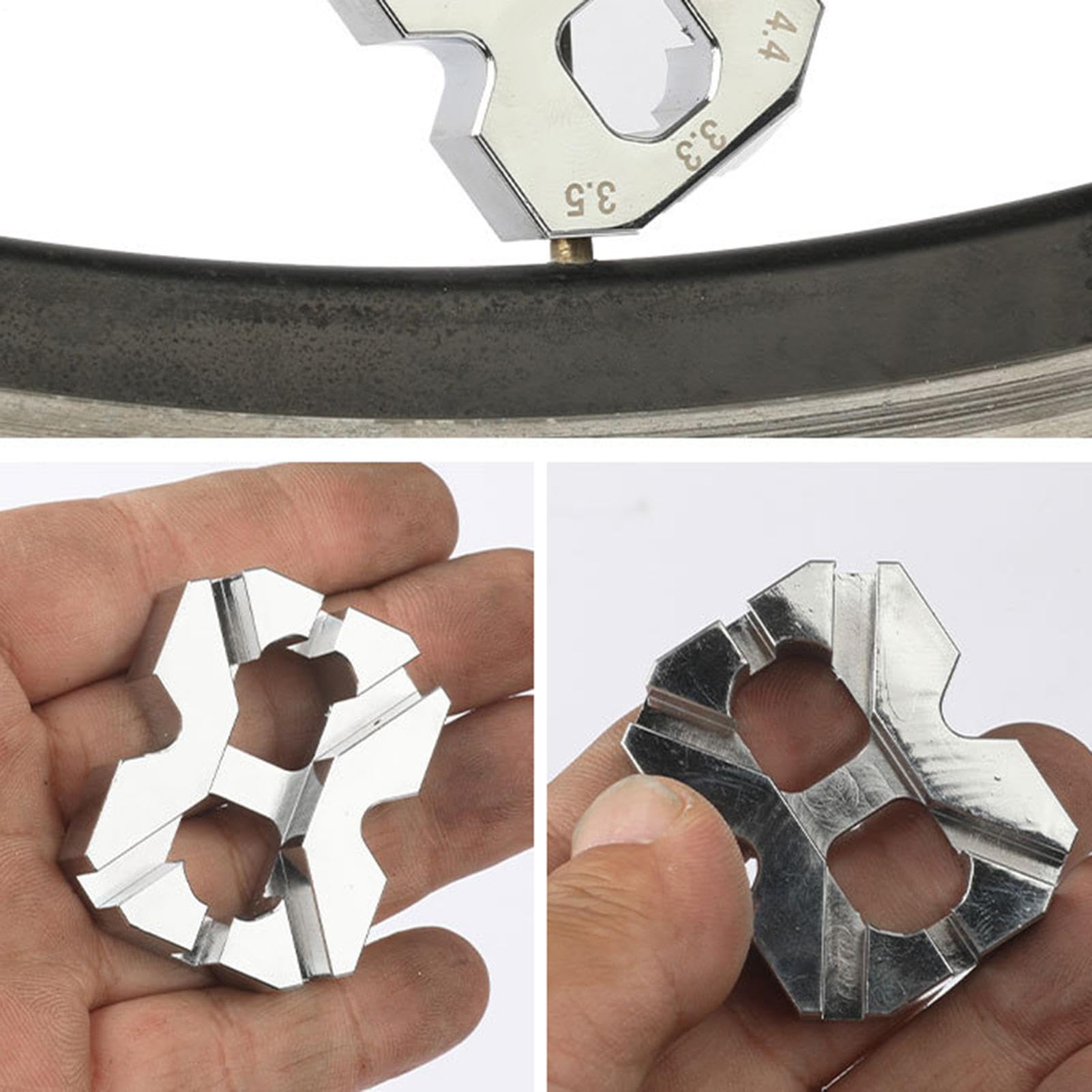 Set attrezzi utensili riparazione bicicletta Cacciavite con per bici | Kit Completo di Riparazione per la Bici da Strada Per Catena Freno Pneumatico Mountain Bike Bici Da Strada Ciclismo Casa