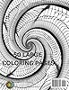 Fibonacci Spirals Adult Coloring Book V6: 50 Large Coloring Pages (RB Fibonacci Spirals) #1