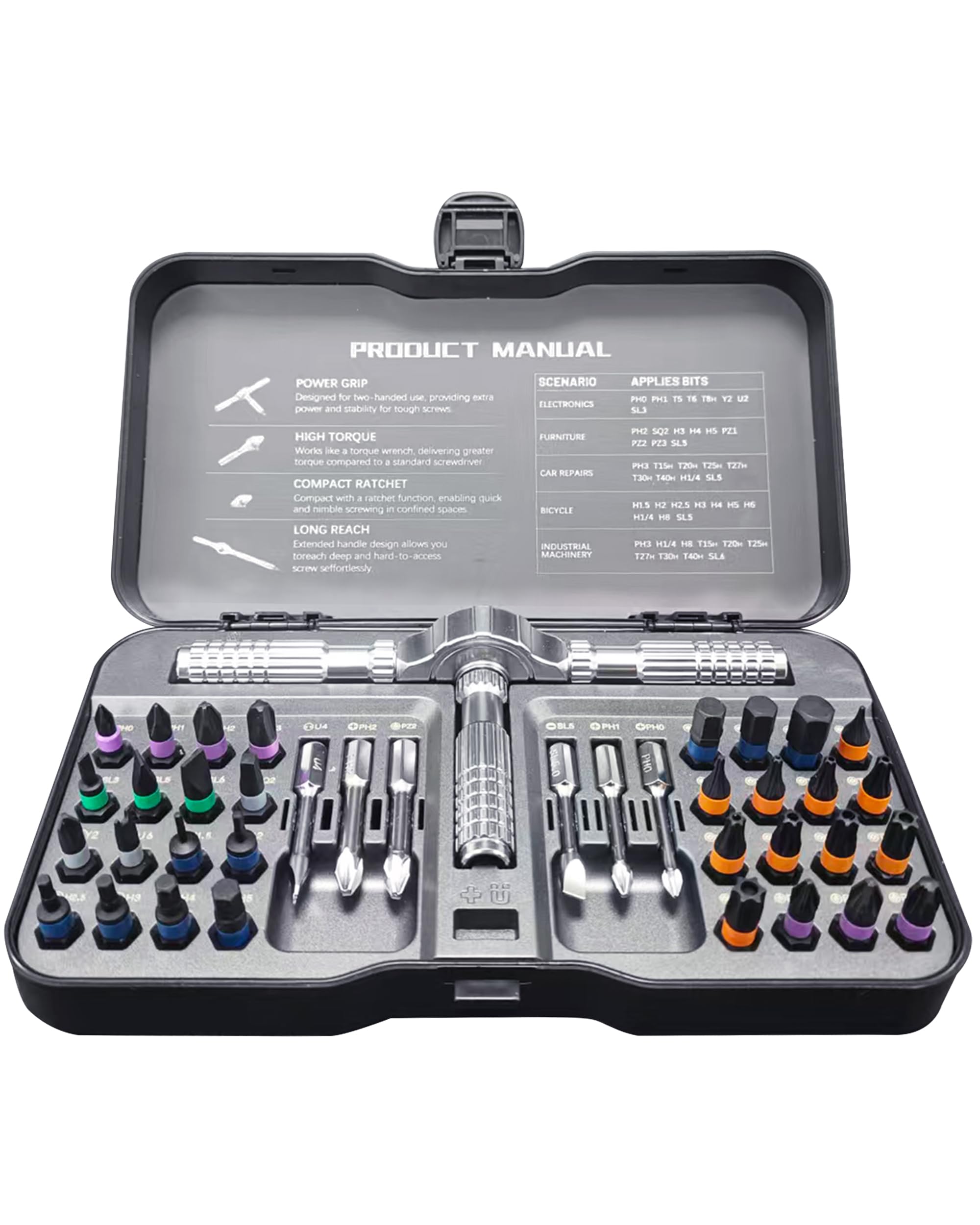 Photo 1 of OK DIAMOND 42-in-1 Ratchet Screwdriver Set