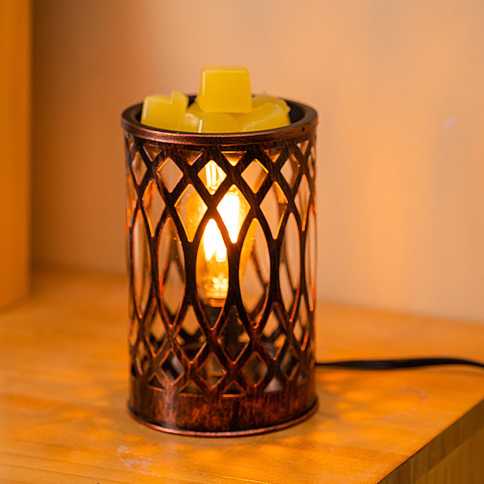 Duftkerzenwärmer Elektrischer Aroma Diffusor Brenner Mit Zeitschaltuhr