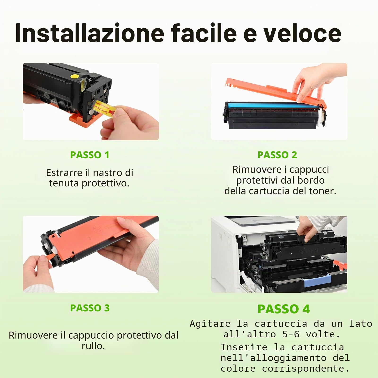 swiss toner 219X con chip Compatibile per MFP 3302FDWG Toner HP 219X 4-Pack | Compatibile per HP Color LaserJet Pro MFP 3302FDWG MFP 3302FDW MFP 3302SDWMFP 3302SDWG MFP 3302FDN MFP 3302FDNG 3202DN 3202DW