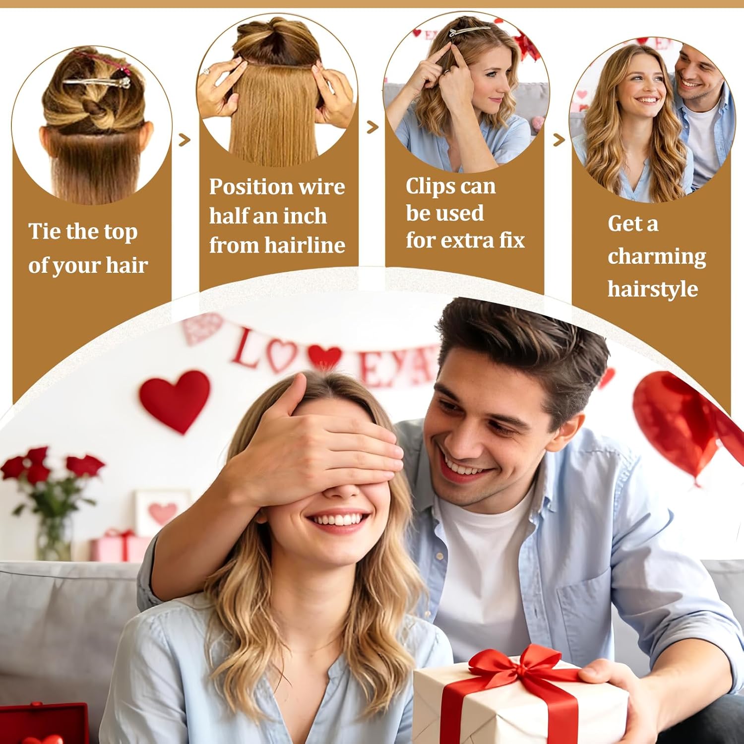 Clip in Hair Extensions Real Human Hair, Seamless Invisible Human Hair Clip in Extensions Dark Brown hair Extensions Straight Double Weft 8PCS 22inch 110g