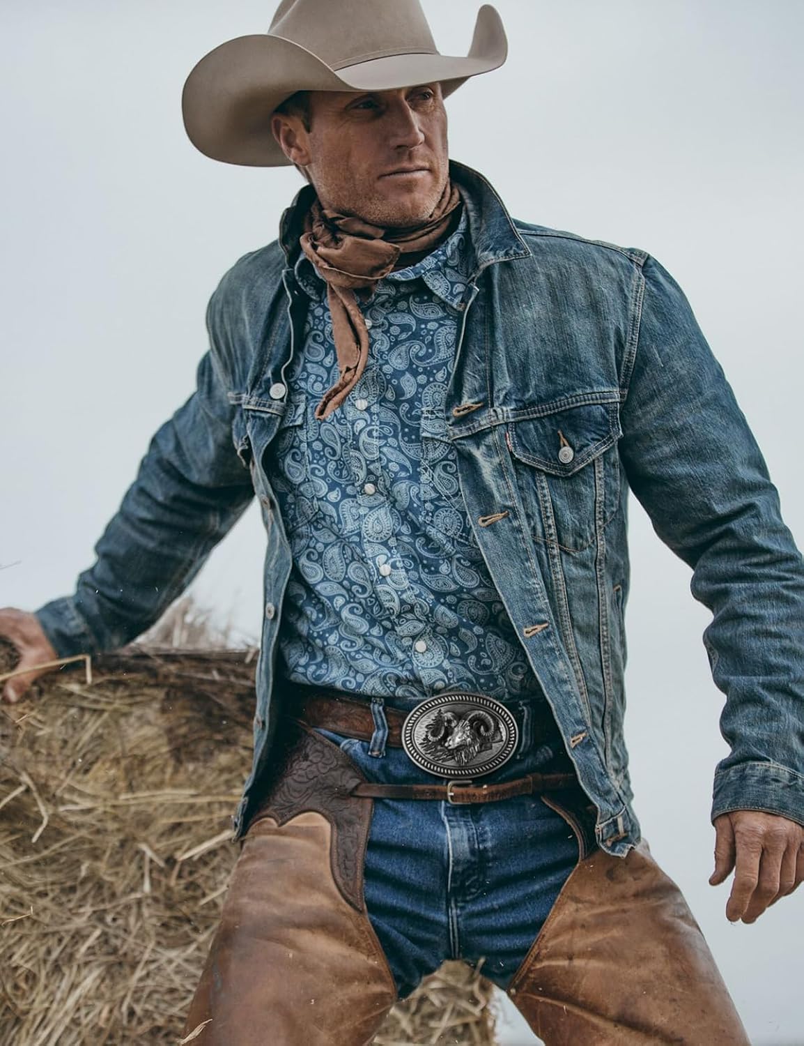 Western Belt Buckles Men Women Cowboy Belt Buckle for Men Western Belts Buckles for Cowboys Cowgirls
