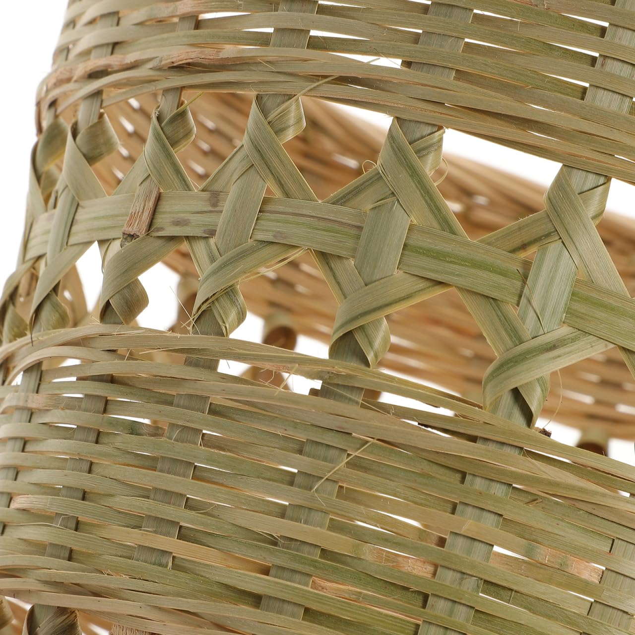 Retro Woven Storage Decor Manual Woven Wood Sundries Basket Accessories