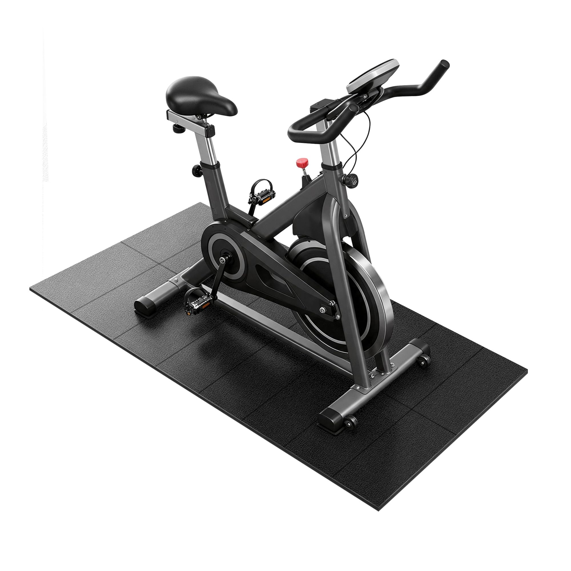 Stepwaver Walking Pad Mat, 63"x30", Treadmill Mat for Hardwood Floors | High Density, 0.2"Thickness, Foldable, Floor Protection for Bike, Elliptical, Treadmill, Walking Pad