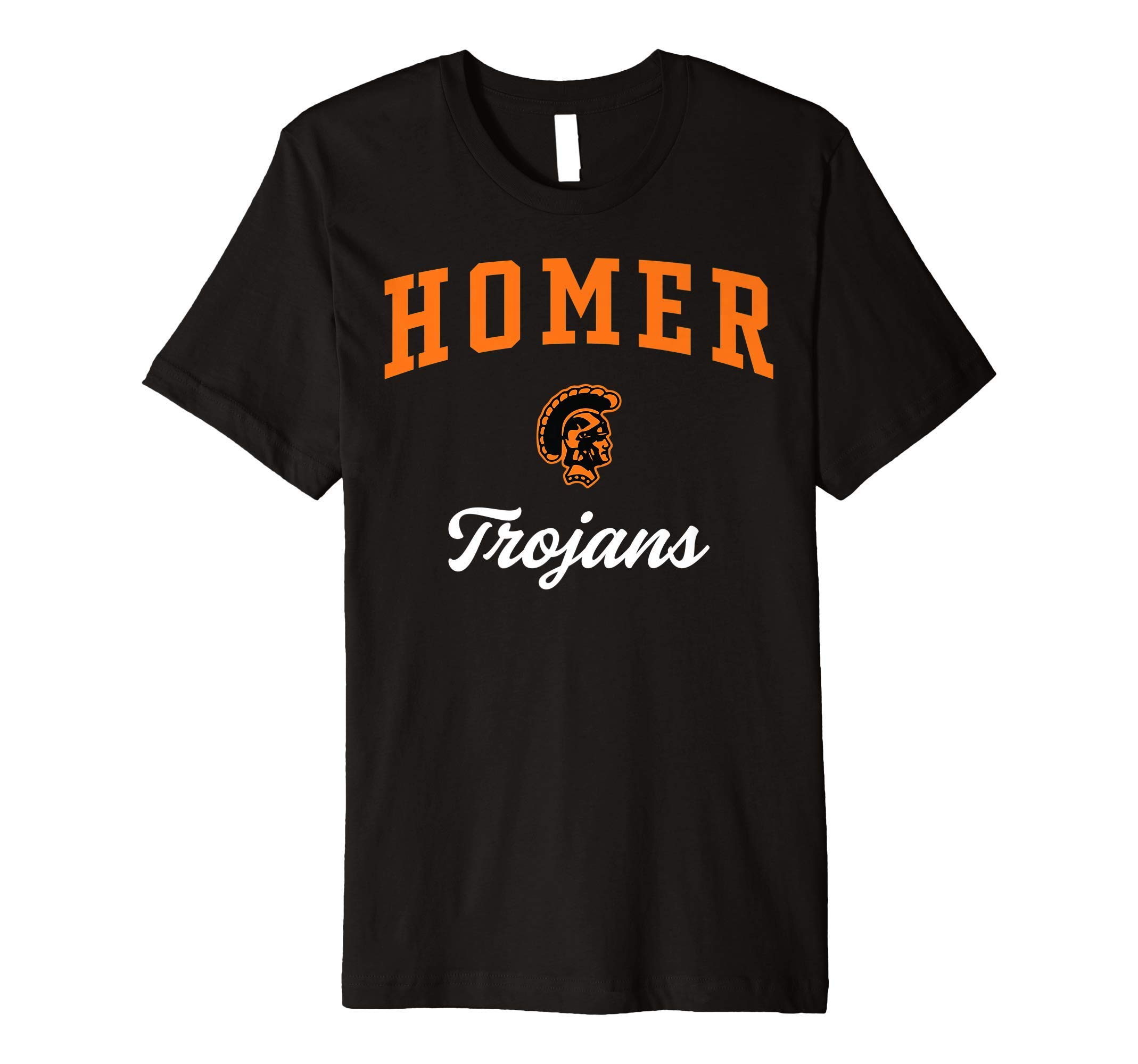 Homer High School Trojans Premium T-Shirt