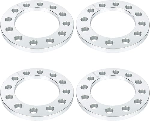 Vista 14 de IRONTEK Espaciadores de rueda de 0.236 x 5.500 in de grosor de 1/2 pulgada (0.472 in) de grosor de 4.252 in para Chevrolet Silverado Avalanche