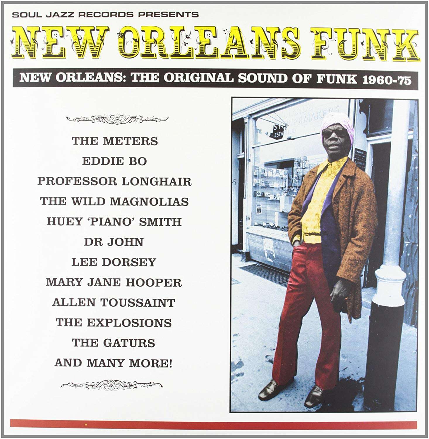 Soul Jazz Records Presents - New Orleans Funk: The Original Sound of Funk CD