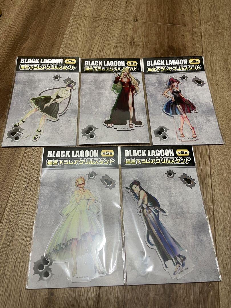 Amazon.co.jp: ブラックラグーン アクリルスタンド ライ力 レヴィ 等  