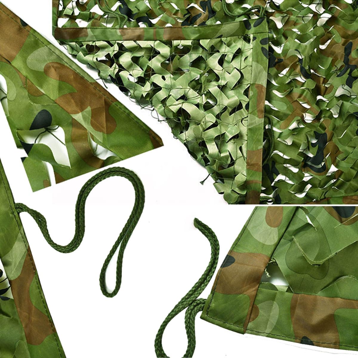 Amazon.co.jp: カモフラージュネット グリーン迷彩ネット 偽装網