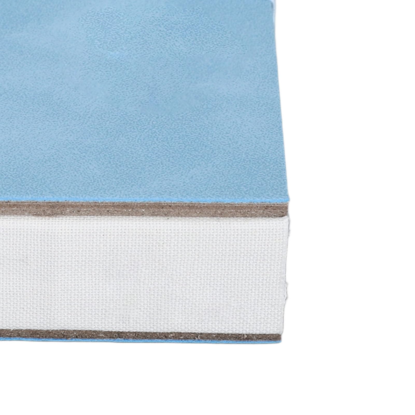 30 Arkuszy Bloki Papieru Akwarelowego, Lekki Notatnik do Rysowania Szkicownik Podróżny Paining Odpowiedni dla Artystów Kaligrafów Początkujący Profesjonaliści 8 X 8 Cm (BLUE)