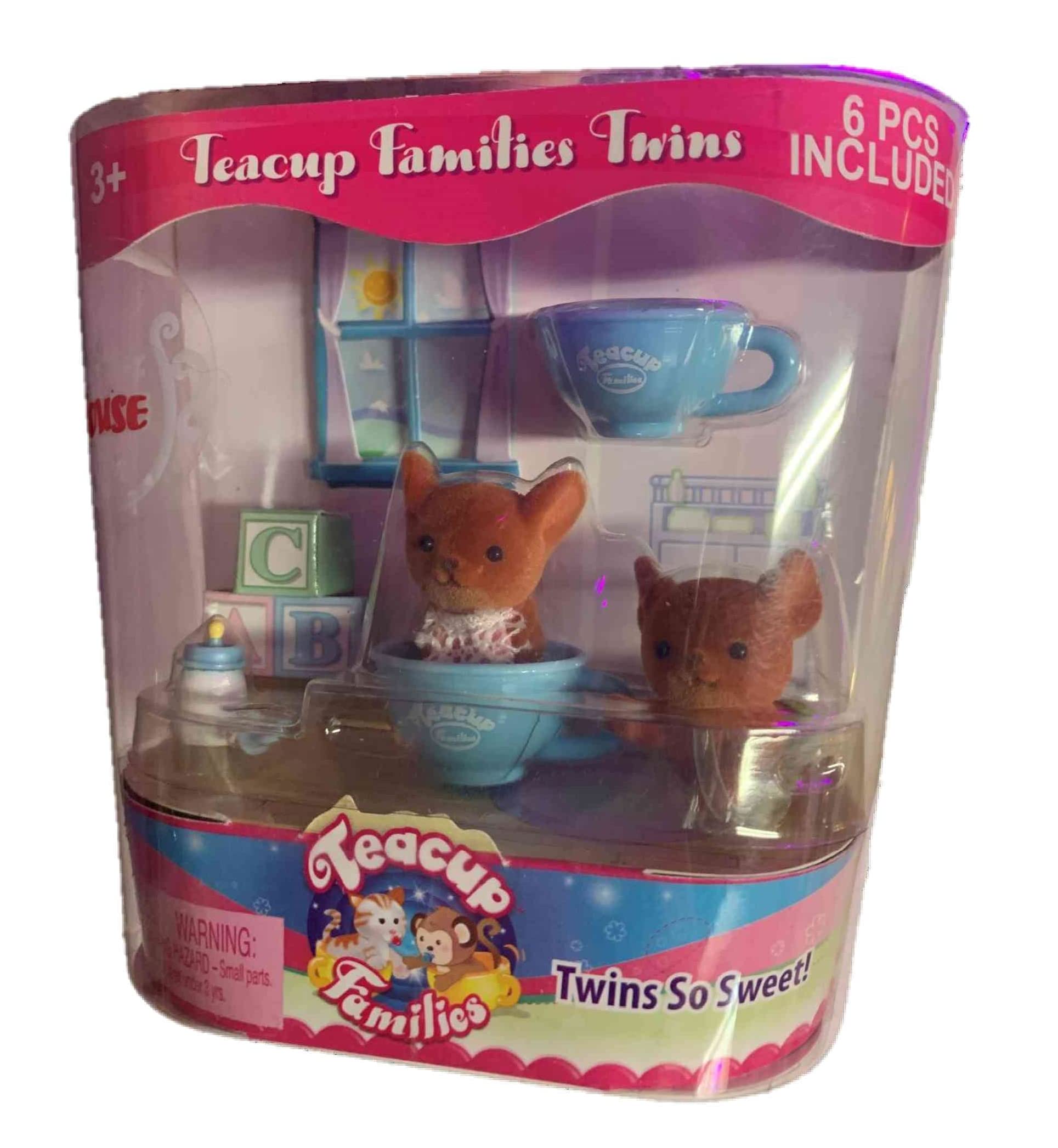 Teacup Families Twins "Mac Cheez Mouse Twins"