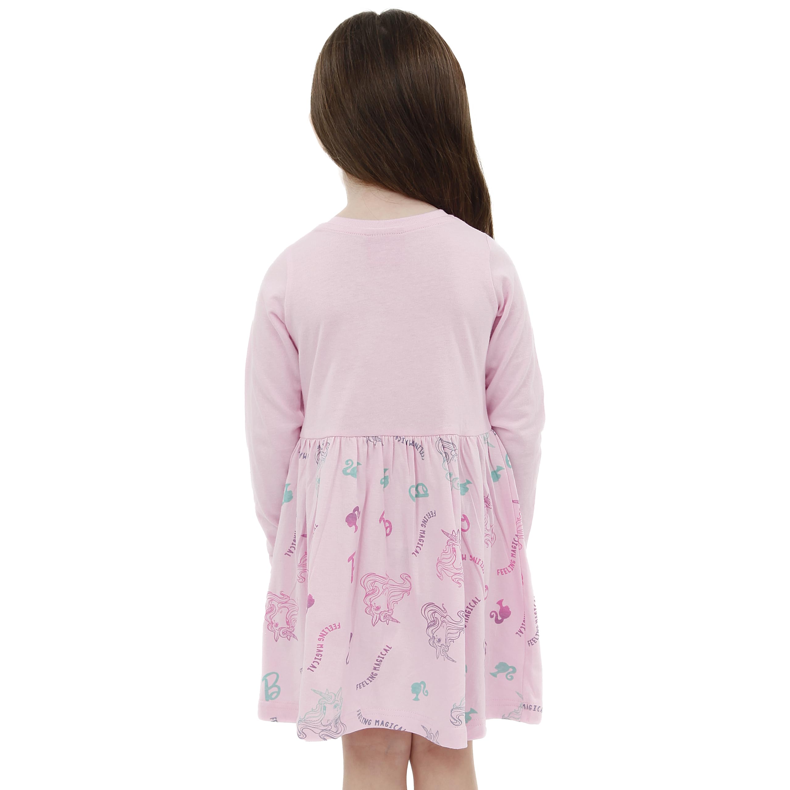 Barbie Kleidung | Einhorn Kleid Für Madchen | Glitzer Kleid Mädchen