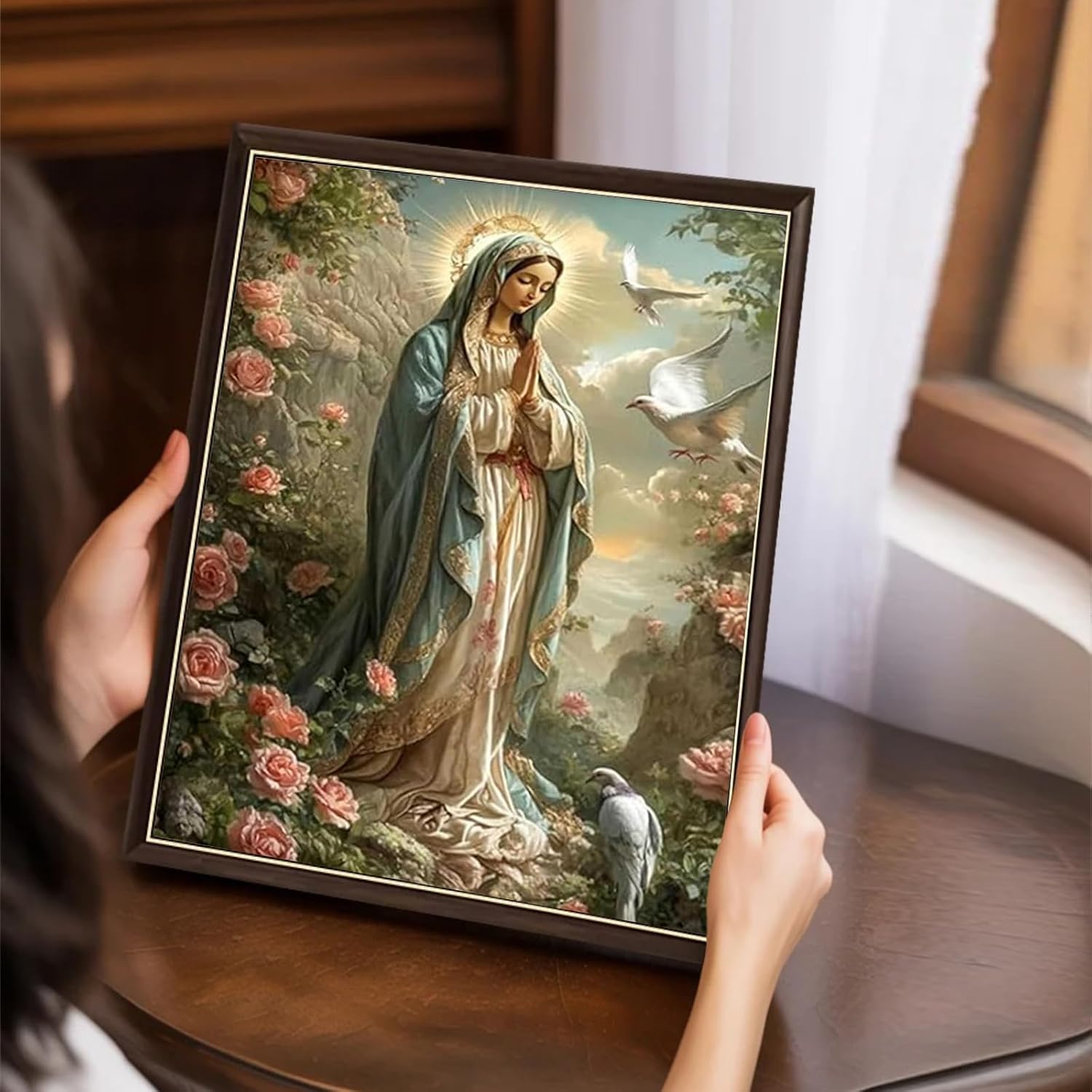 virgin mary diamond art kits - Authentic Craftsmanship & Materials