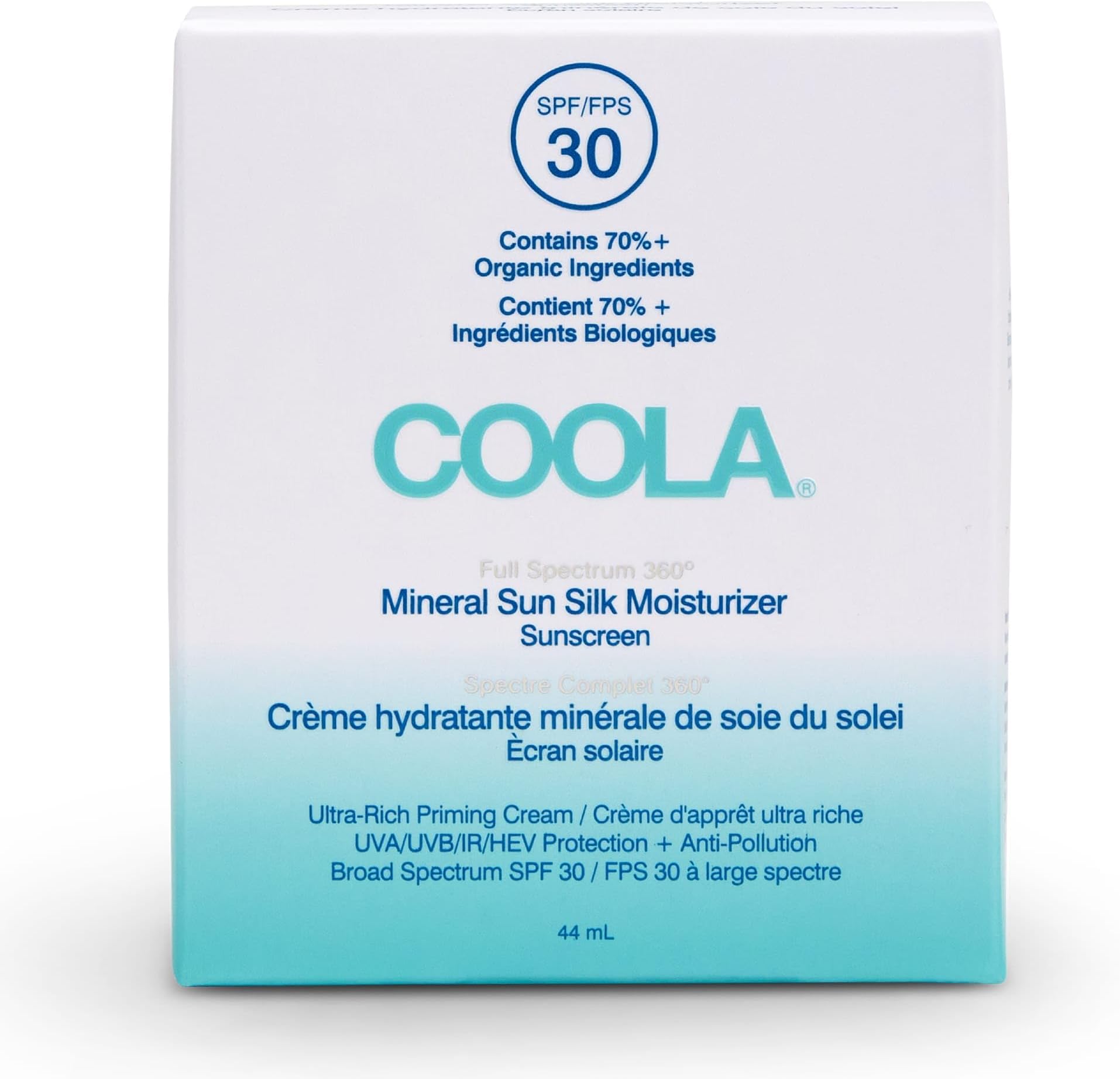 Coola Moisturising Sun Cream SPF30 44ml