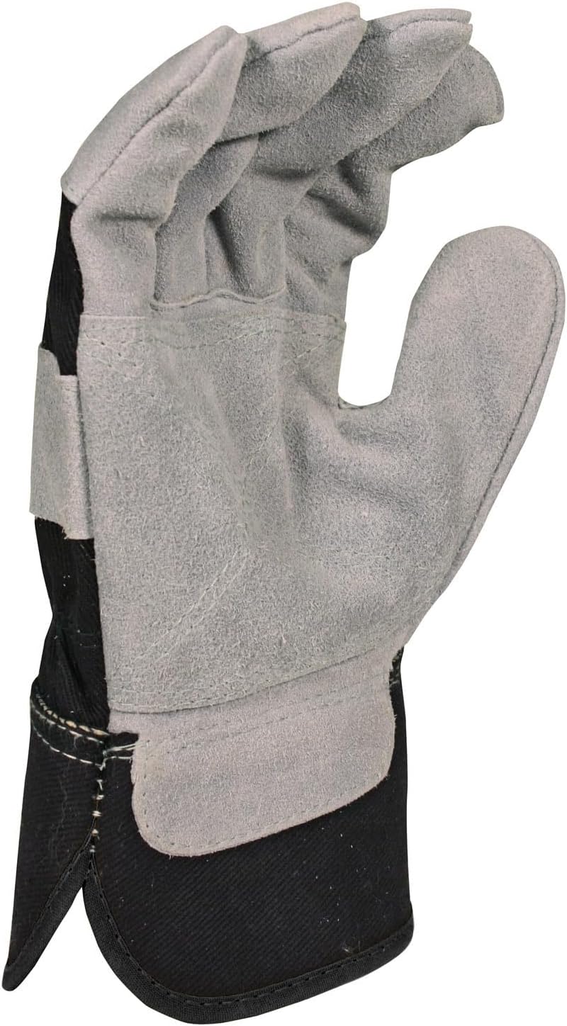 Rigger General Purpose Glove - Black/Yellow, Large