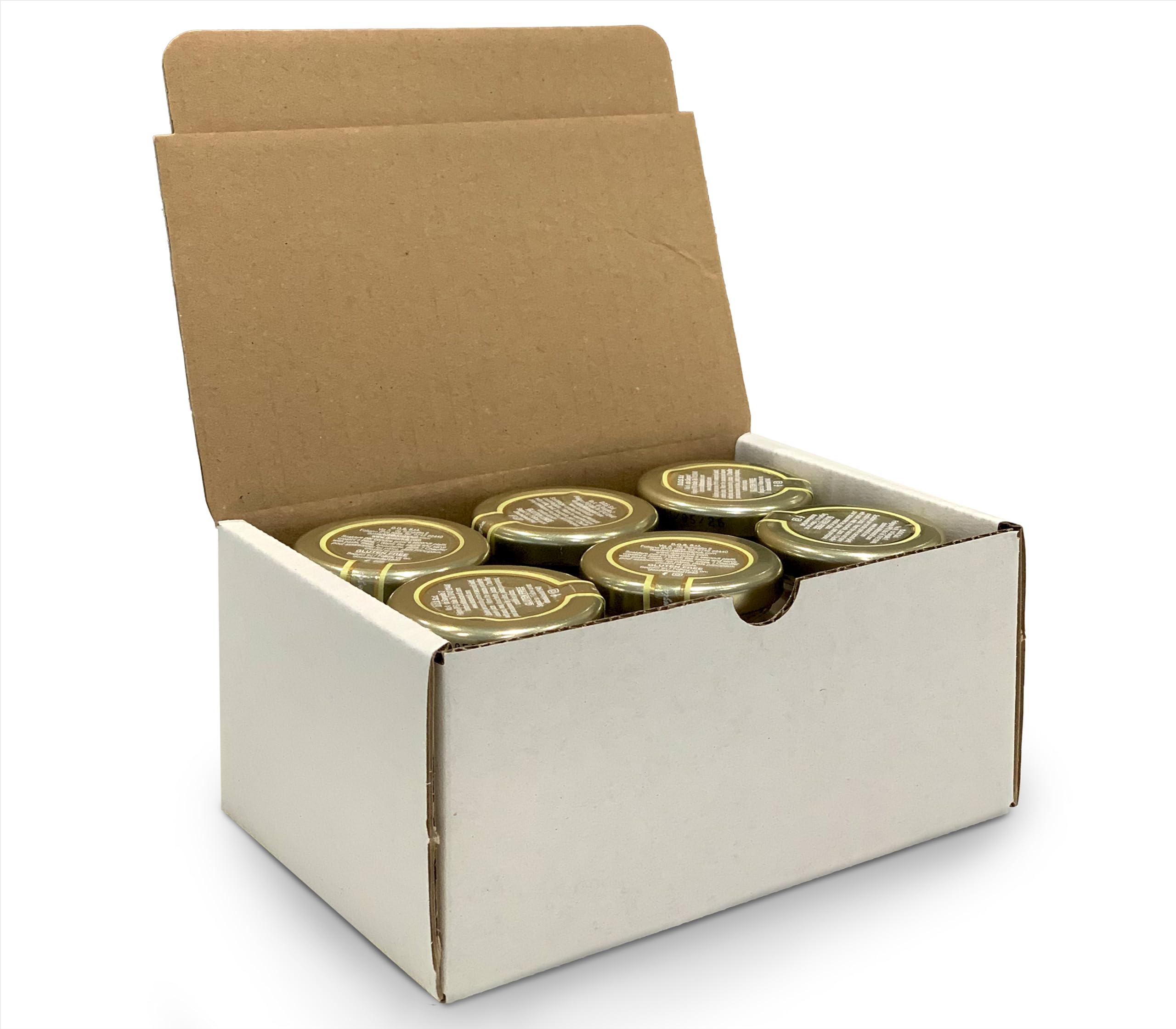 DOS Tartufi - Salsa de Trufas Blancas | Artesanal en Italia | 100% Natural, Sin Colorantes ni Conservantes | Ideal para Bruschetta, Platos, Huevos y Verduras | Pack 6x80g