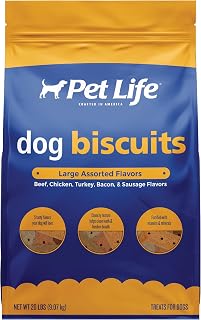 Pet Life Large Multi Flavored Dog Biscuits 20lb bag