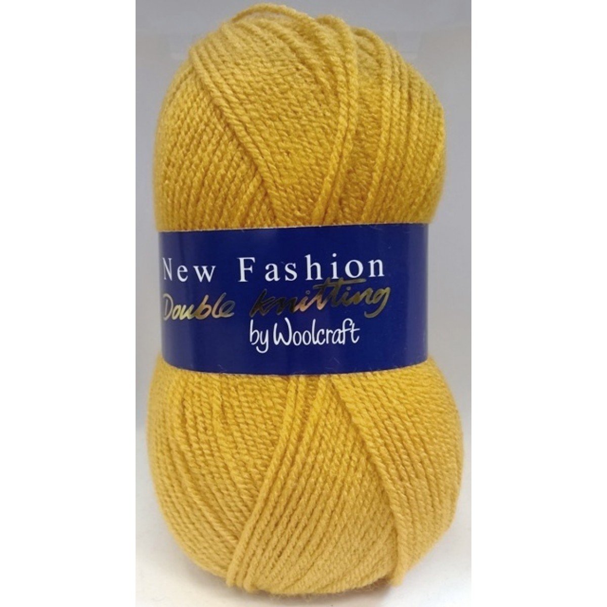 New Fashion 4U Woolcraft New Fashion Double Knitting Acrylic Yarn/Wool 100G - 140 Mustard