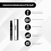 Vista 2 de Yves Saint Laurent MYSLF Perfume para mujer EDP Spray de viaje – 10 ml (0.33 oz)