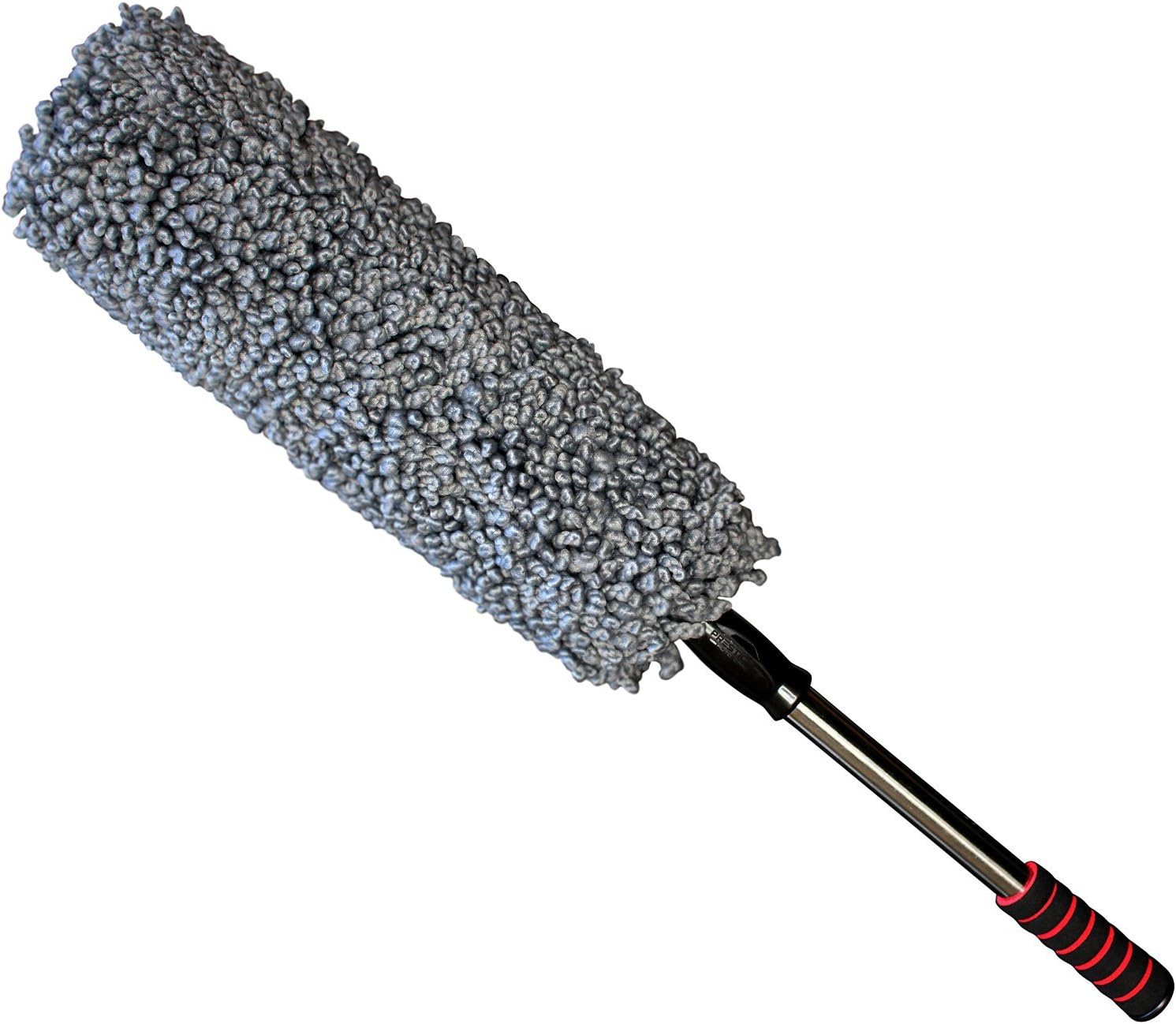 Ultra Premium Car Duster - Better Than The California Duster - Long Extendable Handle - No Wax Streaks Left Behind