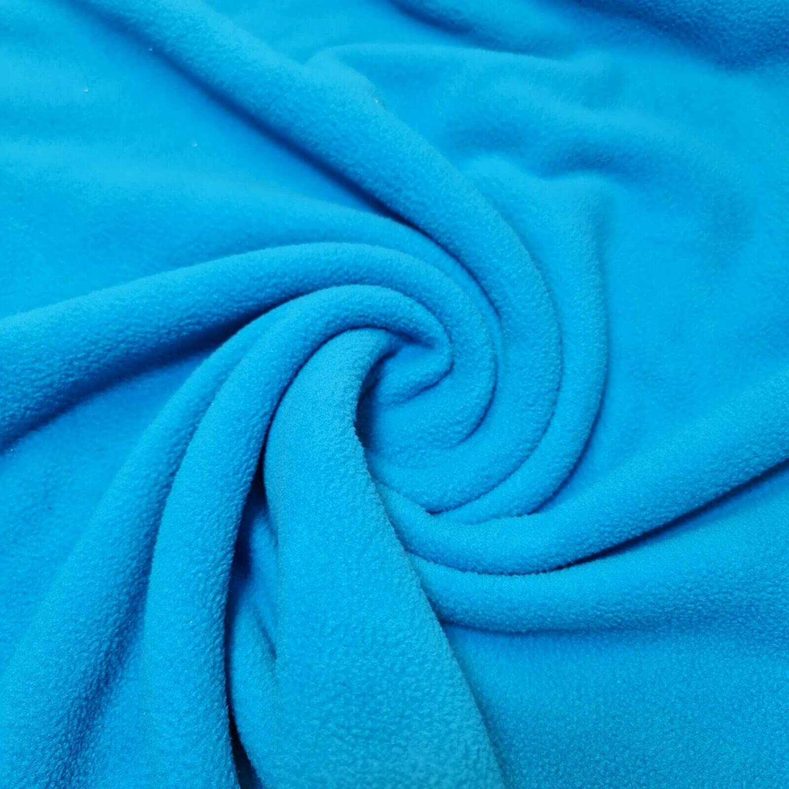 Printed Kid Cuddle Polar Fleece Soft Throw Blanket Anti Pill Fabric Material 58" (Kingfisher)