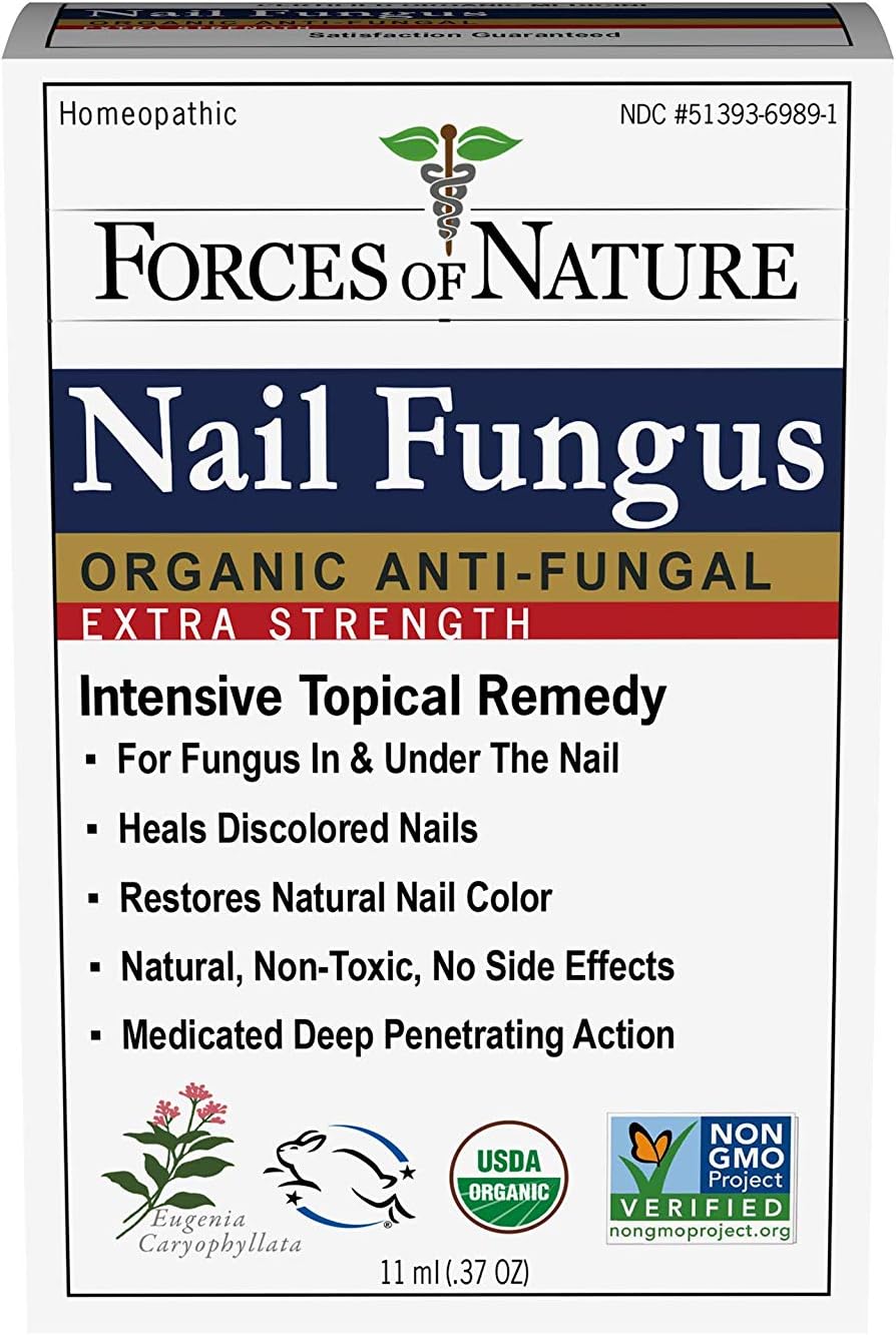 FORCES OF NATURE Nail Fungus Extra Strength : Nail Fungicides : Health & Household